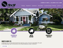 Tablet Screenshot of anctilheating-cooling.com